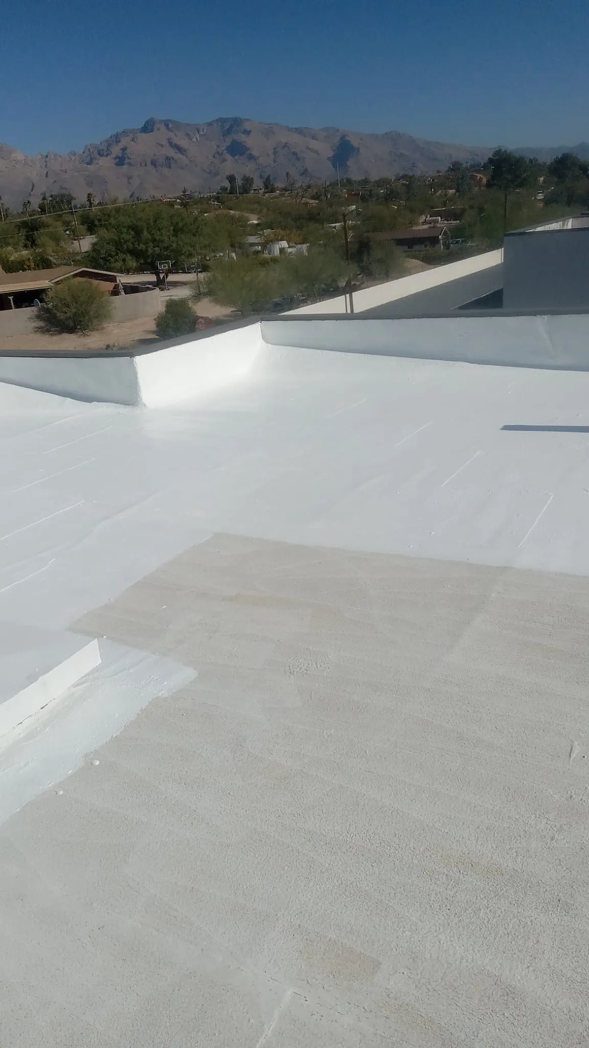 large building roof foam tucson
