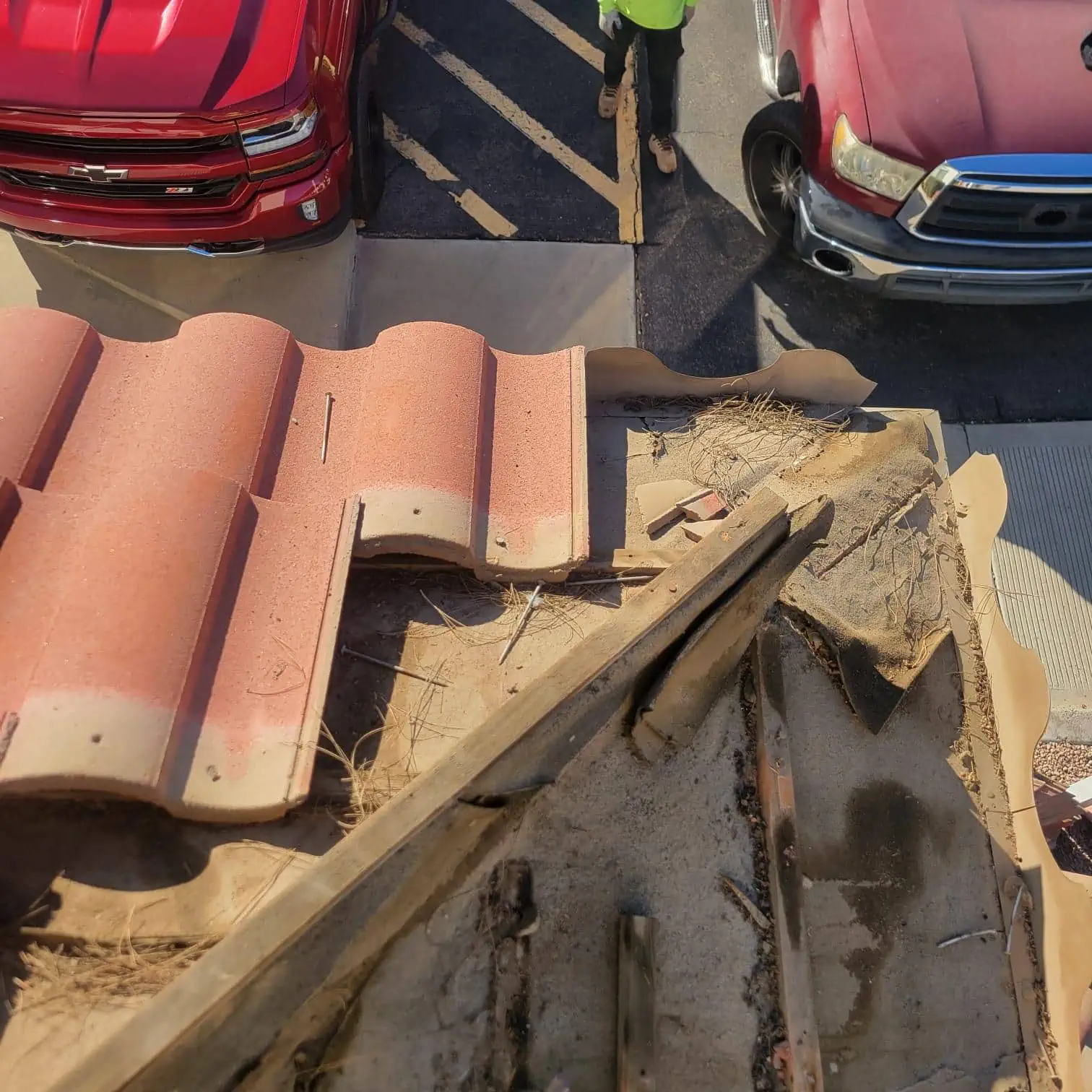 arizona tile roof being replaced in peoria