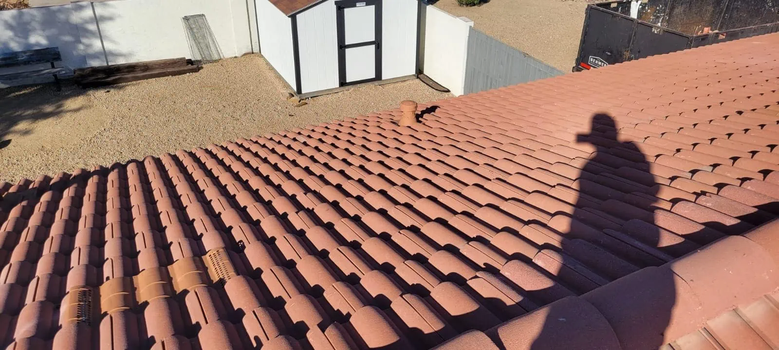 tile roofing job complete in gilbert az